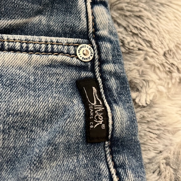 Silver Jeans Co Women’s Denim Short Shorts, High Waist, Size 3, Very Cute!! - Picture 4 of 7